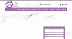 Desktop Screenshot of 54thstreetdental.com